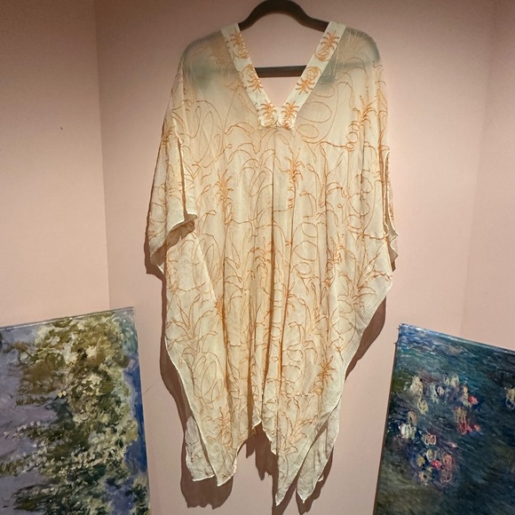 Lotty Mustique silk beach cover - Picture 2 of 5